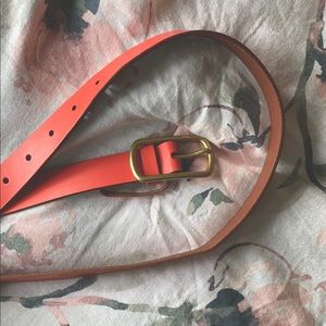 NWOT Loft Coral Belt